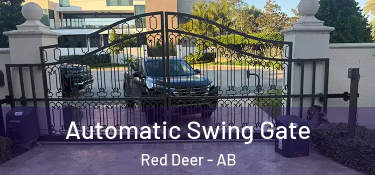  Automatic Swing Gate Red Deer - AB