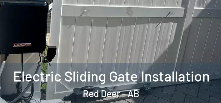  Electric Sliding Gate Installation Red Deer - AB